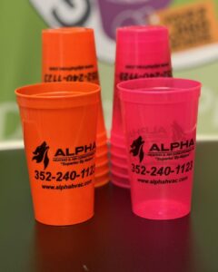 logo printed plastic cups ocala