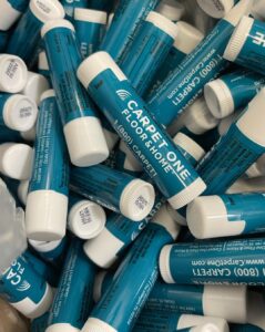 custom printed chapstick