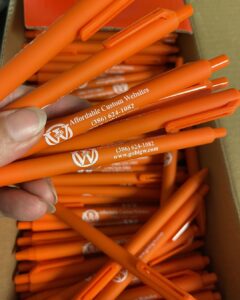 logo branded pens